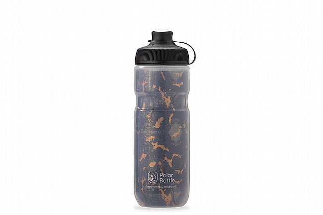 Polar Bottle Breakaway Muck Insulated 20oz Water Bottle Shatter - Charcoal/Copper