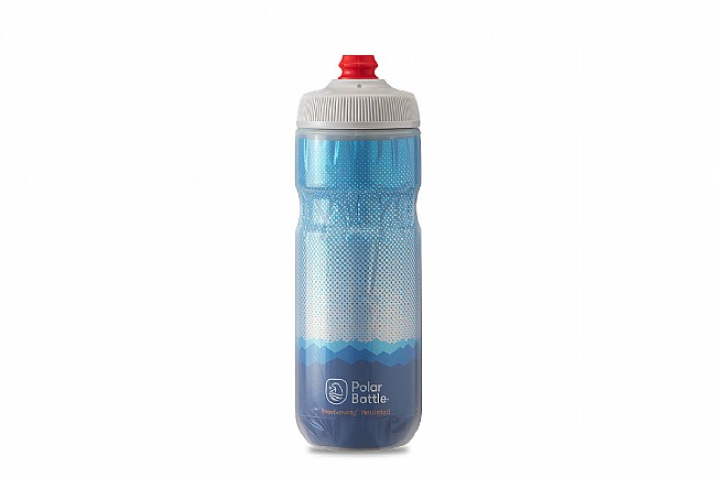 Polar Bottle Breakaway Insulated 20oz Bottles Ridge - Cobalt Blue/Silver