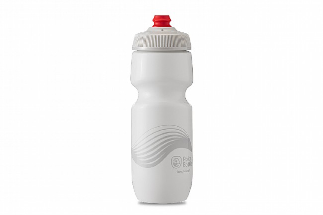 Polar Bottle Breakaway 24oz Bottles Ivory/Silver