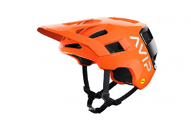 POC Kortal Race MIPS MTB Helmet Fluorescent Orange AVIP/Uranium Black Matt 