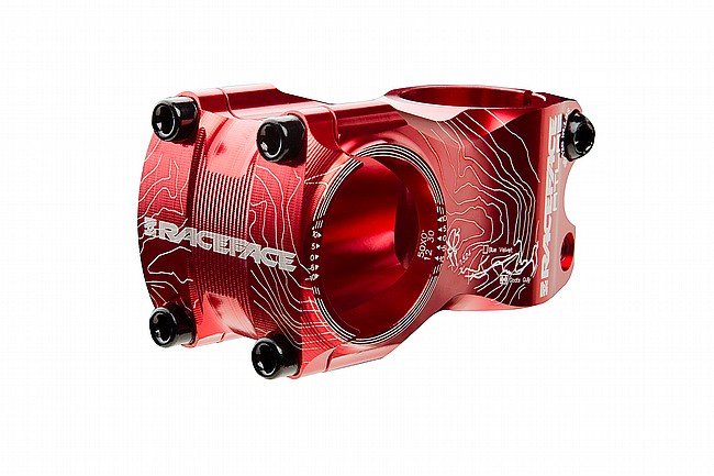 Race Face Atlas MTB Stem Red - 50x0deg - 31.8mm Clamp