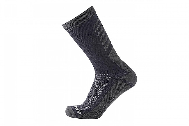 Showers Pass Crosspoint Lightweight Waterproof Crew Socks Grey