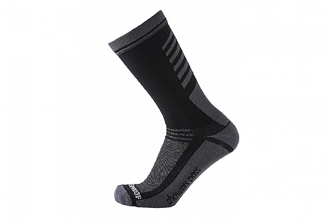 Showers Pass Crosspoint Lightweight Waterproof Crew Socks Black