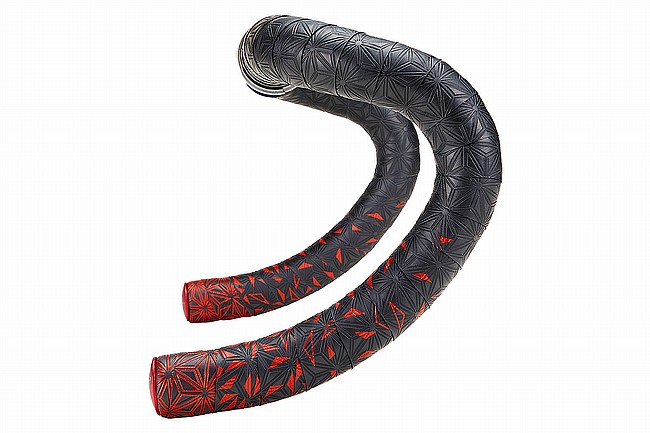 Supacaz Super Sticky Kush Star Fade Bar Tape Red