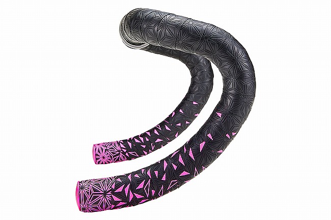 Supacaz Super Sticky Kush Star Fade Bar Tape Neon Pink