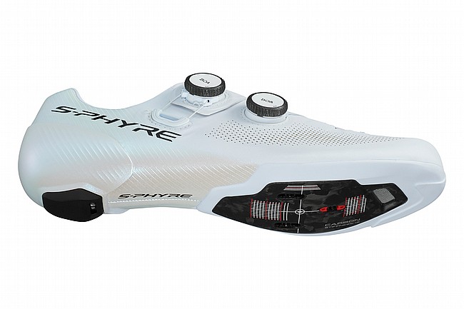 Shimano Mens SH-RC903 WIDE S-Phyre Road Shoe  White