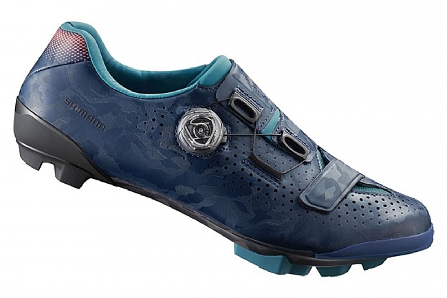 Shimano Womens SH-RX800 Gravel Racing Shoe Navy