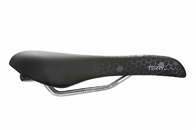 Terry Mens Fly Ti Gel Saddle Black/Gray