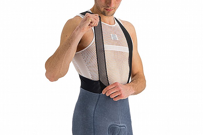 Sportful Mens Indigo Supergiara Bibshort Blue Denim Delave