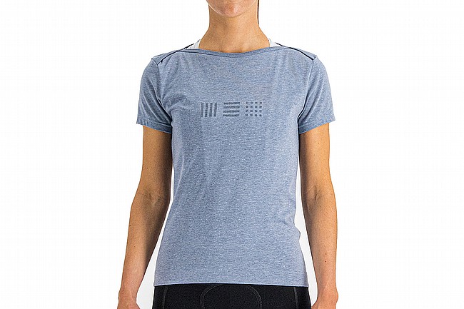 Sportful Womens Giara Tee Blue Sea