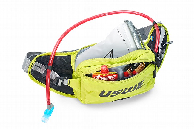 USWE Zulo 2 Plus Hydration Hip Pack Crazy Yellow