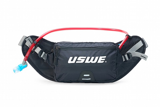 USWE Zulo 2 Plus Hydration Hip Pack Carbon Black