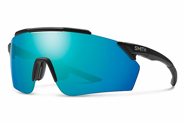 Smith Ruckus PivLock Sunglasses Matte Black - ChromaPop Opal Mirror Lenses