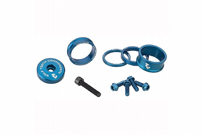 Wolf Tooth Components Anodized Bling Kit Blue