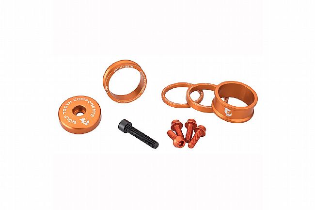 Wolf Tooth Components Anodized Bling Kit Orange