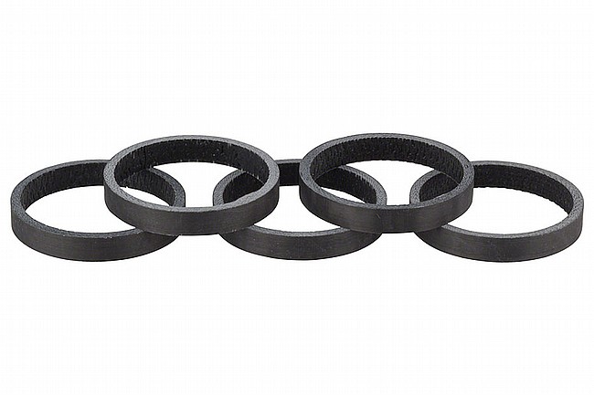 WHISKY No.7 Carbon Headset Spacer (5-Pack) 5mm - Matte Carbon