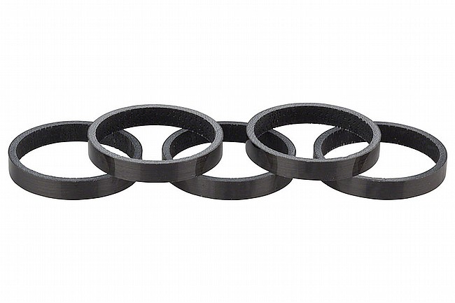 WHISKY No.7 Carbon Headset Spacer (5-Pack) 5mm - Gloss Carbon
