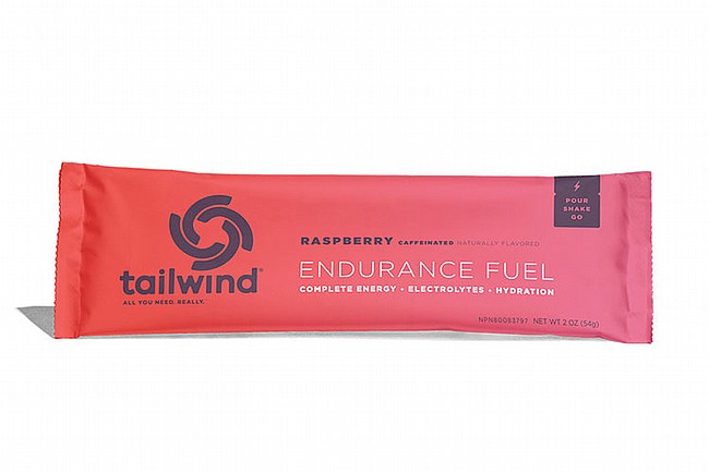 Tailwind Nutrition Caffeinated Endurance Fuel (12 Single Servings) Raspberry Buzz