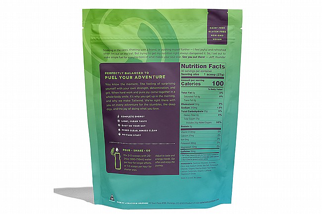 Tailwind Nutrition Caffeinated Endurance Fuel Matcha