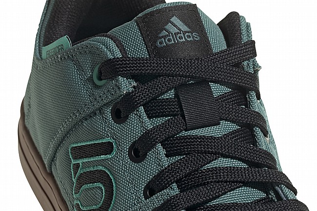 Five Ten Womens Freerider Canvas Mountain Bike Shoe Hazy Emerald/Core Black/Acid Mint