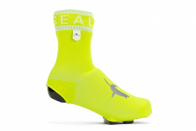 SealSkinz Waterproof All Weather Cycle Oversock Neon Yellow/White