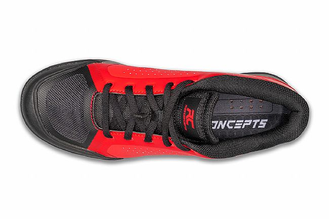 Ride Concepts Mens Powerline Shoe Red/Black