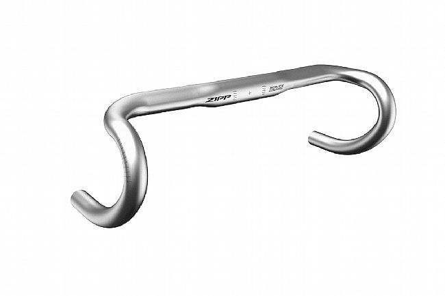 Zipp Service Course 80 Ergonomic Handlebar 38cm x 31.8mm - Silver w/ Black Logo