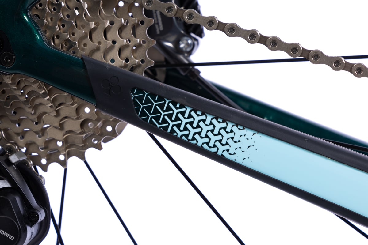 Mettalic Green/Light Blue