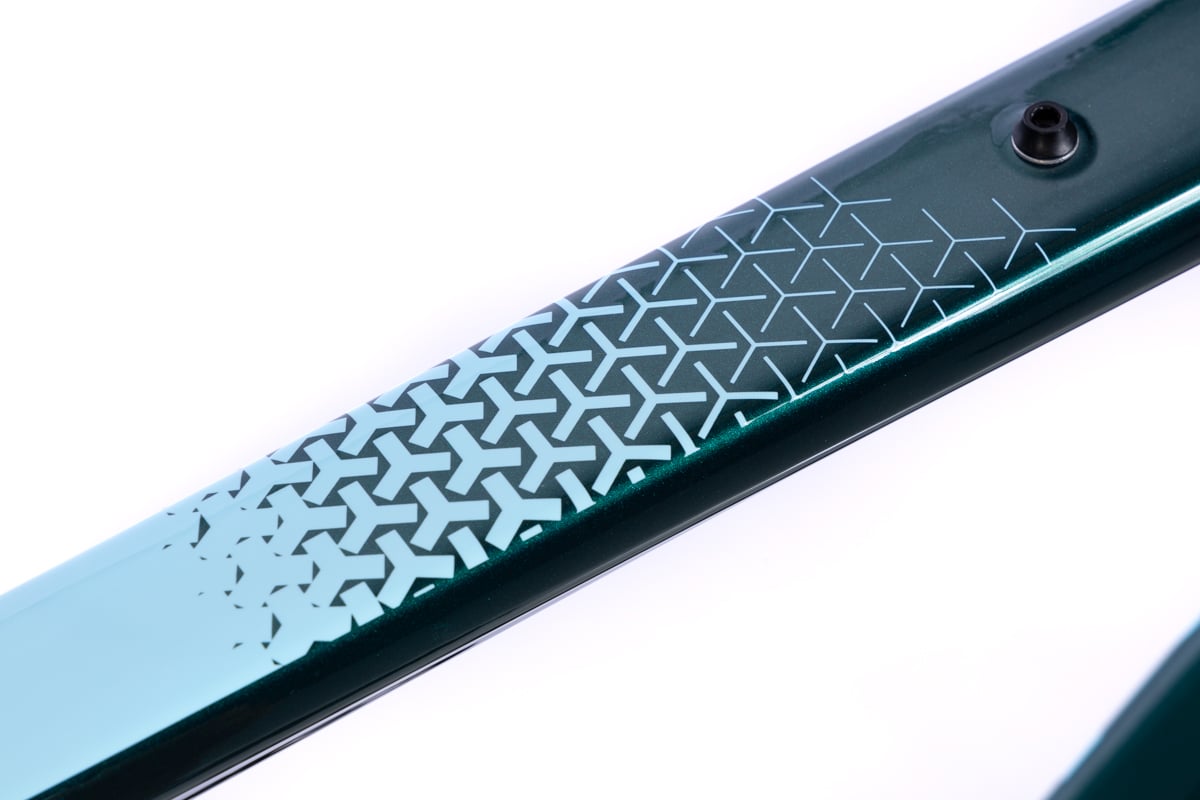 Mettalic Green/Light Blue