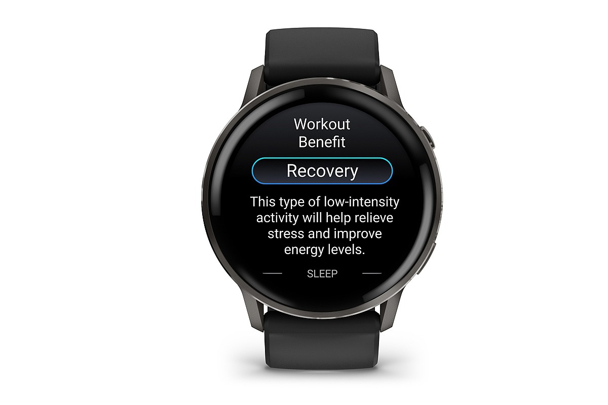 Garmin Venu 4 Smartwatch with Silicone Band