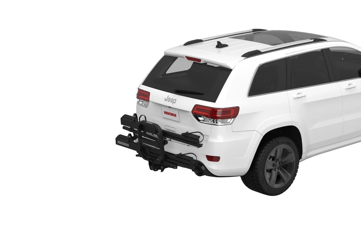 Folds Flat Against Car