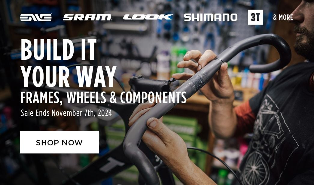 Click for Bulid It Your Way Frames, Wheels and Components Shop Now