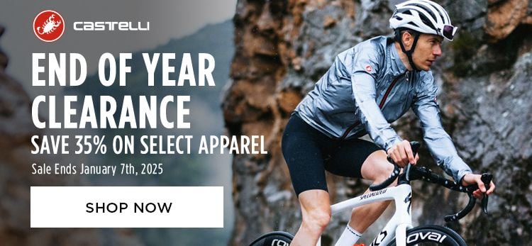 Click for Castelli End of Year Clearance Save 35 on Select Apparel Shop Now