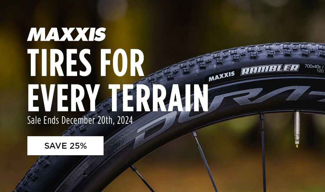 Click for Maxxis Tires For Every Terrain Save 25