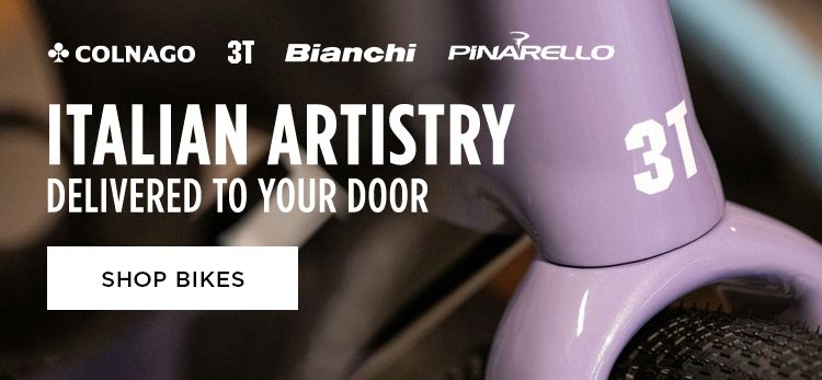 Click for Italian Artistry Delivered to Your Door Shop Bikes