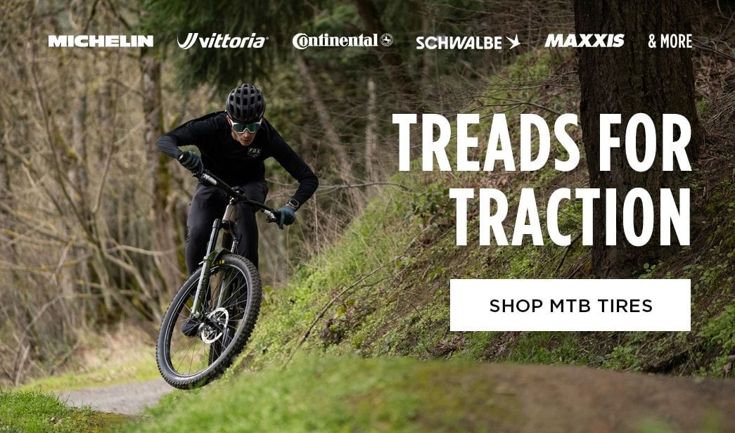 Click for Treads For Traction Shop MTB Tires