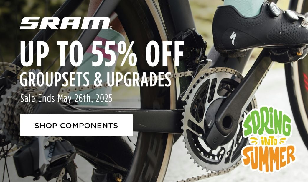 Click for SRAM Up to 55 off Groupsets and Upgrades Shop Components