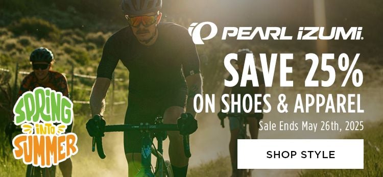 Click for Pearl Izumi Save 25 on Shoes and Apparel Shop Style