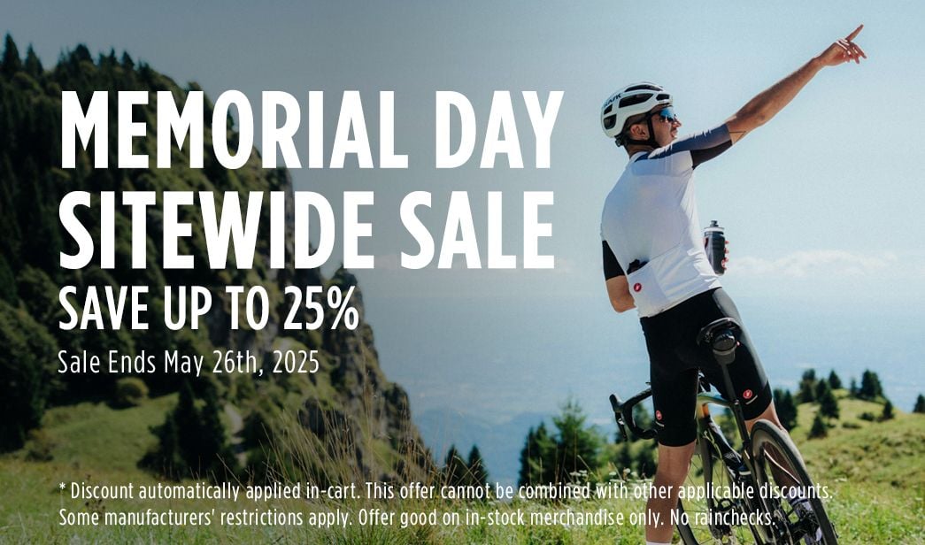 Click for Memorial Day Sitewide Sale Save up to 25