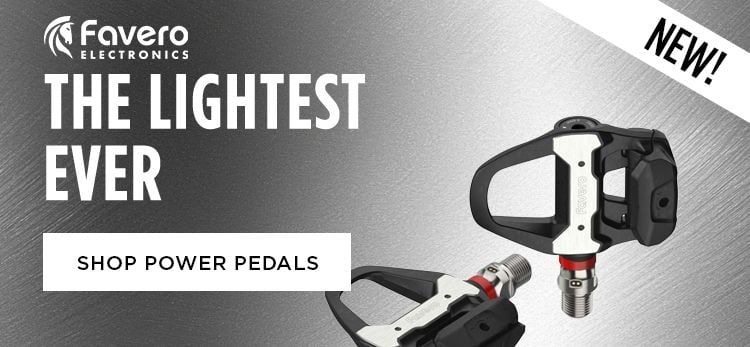 Click for New Favero The Lightest Ever Power Pedals Shop Now