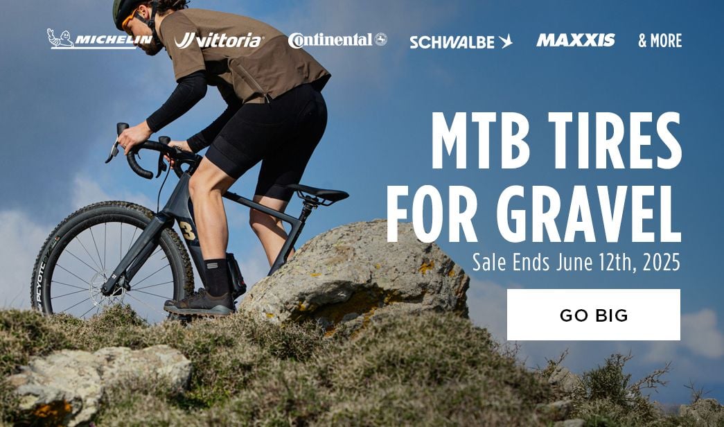 Click for MTB Tires for Gravel Go Big