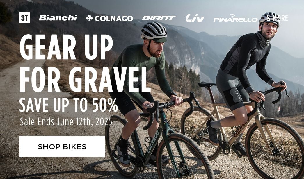 Click for Gear Up For Gravel Save up to 50 Shop Bikes