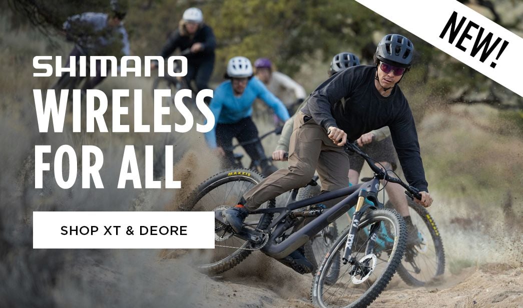 Click for New! Shimano Wireless for All Shop XT and Deore