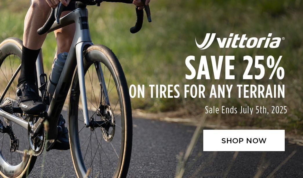Click for Vittoria Save 25 on Tires for Any Terrain