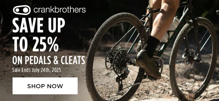 Click for Save on Crank Bros Pedals and Cleats