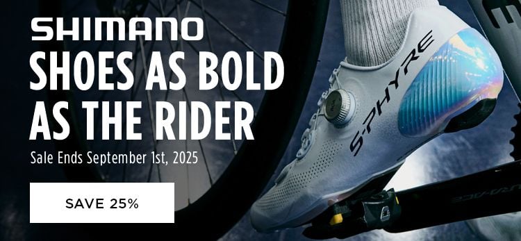 Click for Shimano Shoes As Bold As The Rider Save 25
