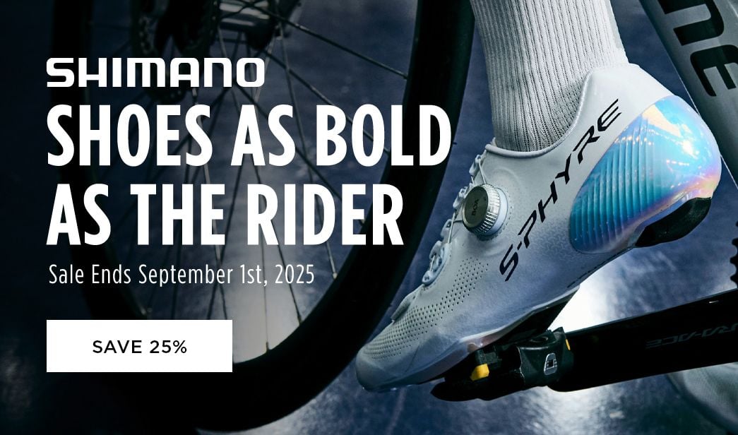 Click for Shimano Shoes As Bold As The Rider Save 25