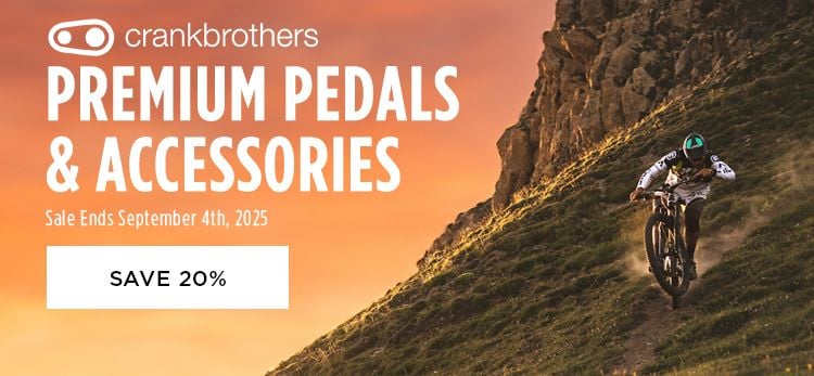 Click for Crankbrothers Premium Pedals and Accessories Save 20