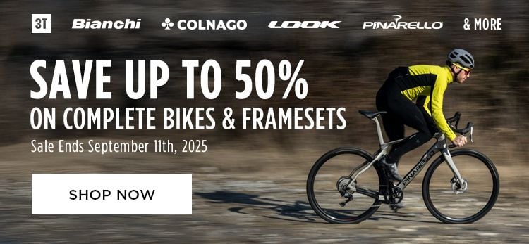 Click for Save on Complete Bikes and Framesets