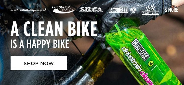 Click for A Clean Bike is a Happy Bike Shop Now